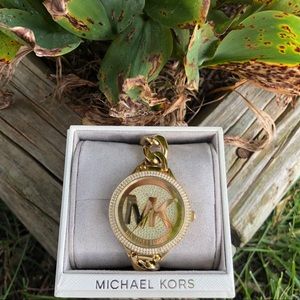 Micheal kors blinged out watch